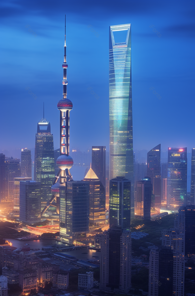 写字楼现代都市城市上海东方明珠高楼大厦灯光车流光轨夜景摄影,高清,摄影图,摄影图片,图片大全,摄影图免费下载